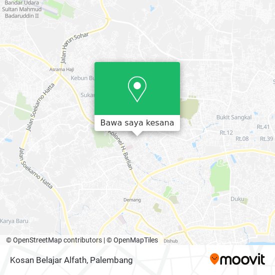 Peta Kosan Belajar Alfath