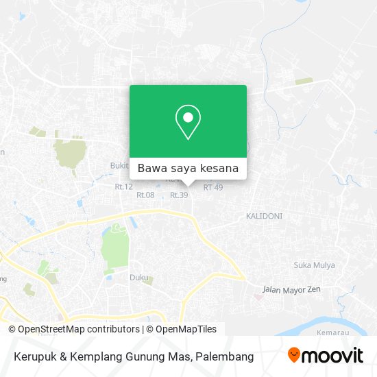 Peta Kerupuk & Kemplang Gunung Mas