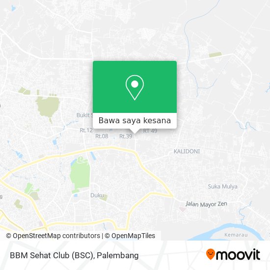 Peta BBM Sehat Club (BSC)