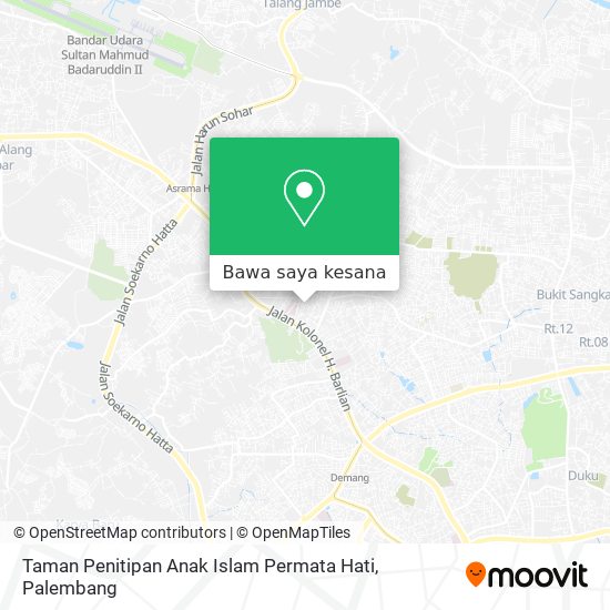 Peta Taman Penitipan Anak Islam Permata Hati