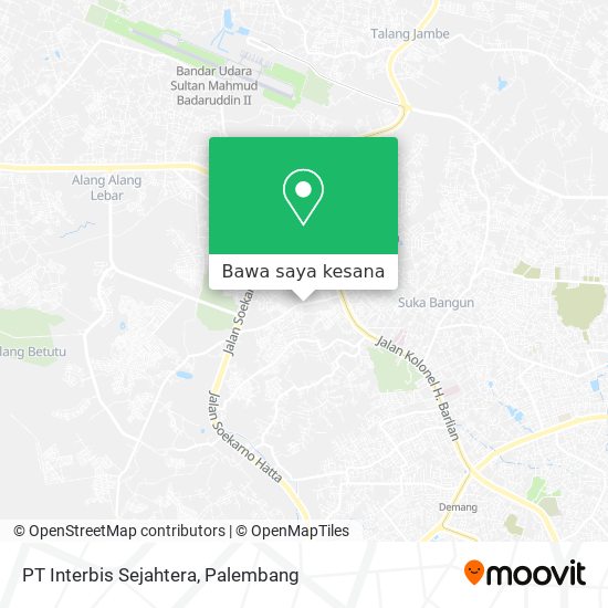 Peta PT Interbis Sejahtera
