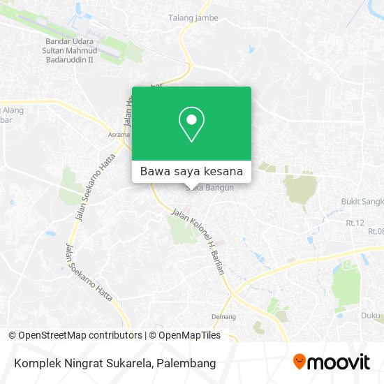 Peta Komplek Ningrat Sukarela