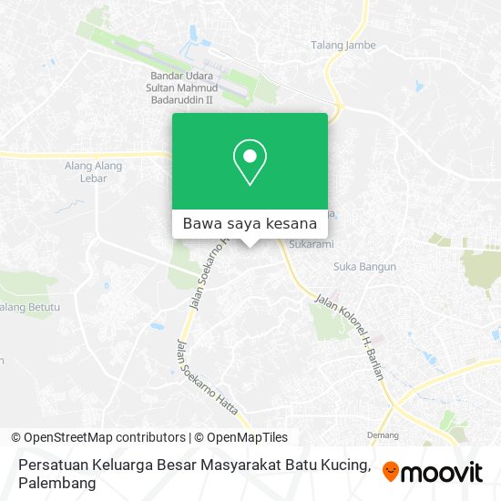 Peta Persatuan Keluarga Besar Masyarakat Batu Kucing