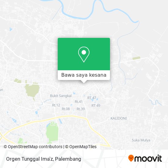 Peta Orgen Tunggal Ima'z