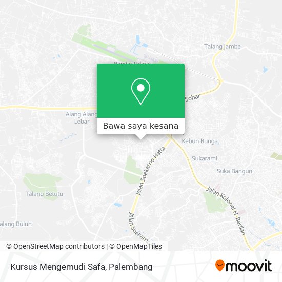 Peta Kursus Mengemudi Safa
