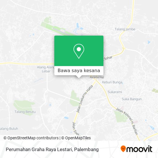 Peta Perumahan Graha Raya Lestari