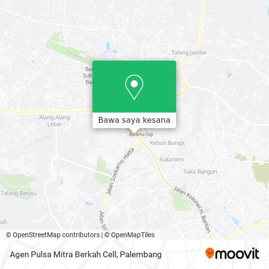 Peta Agen Pulsa Mitra Berkah Cell