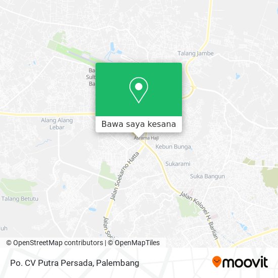 Peta Po. CV Putra Persada