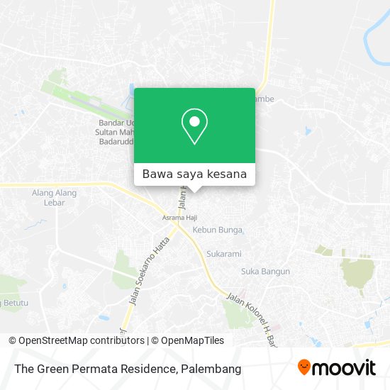 Peta The Green Permata Residence