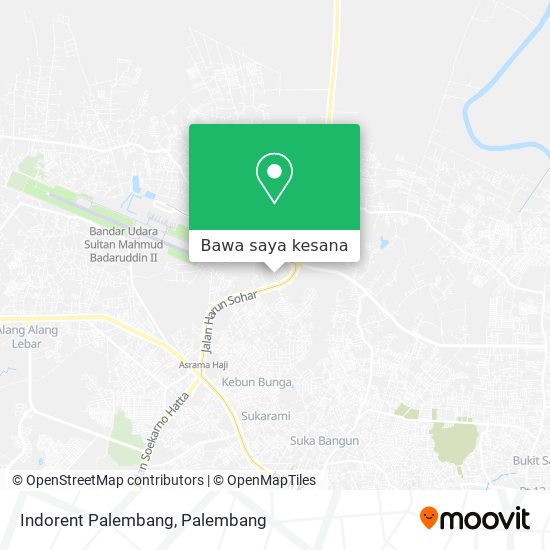 Peta Indorent Palembang