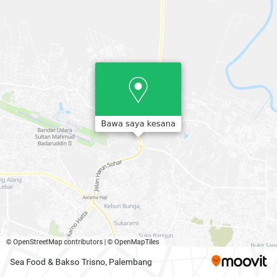 Peta Sea Food & Bakso Trisno