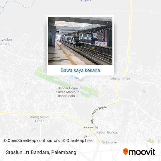 Peta Stasiun Lrt Bandara