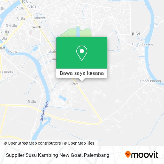 Peta Supplier Susu Kambing New Goat