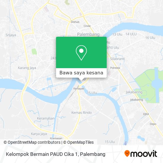 Peta Kelompok Bermain PAUD Cika 1