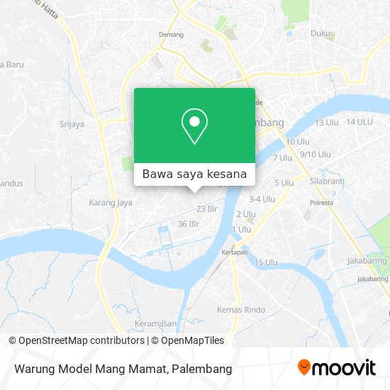 Peta Warung Model Mang Mamat