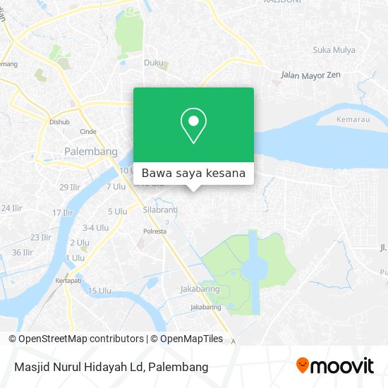 Peta Masjid Nurul Hidayah Ld