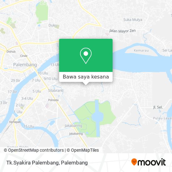 Peta Tk.Syakira Palembang