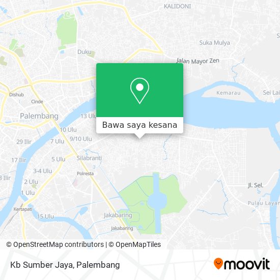 Peta Kb Sumber Jaya