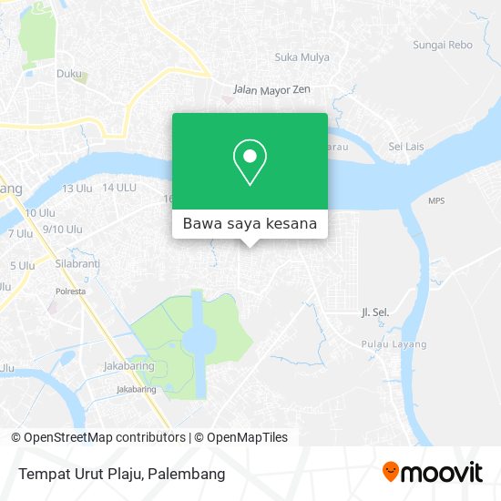 Peta Tempat Urut Plaju