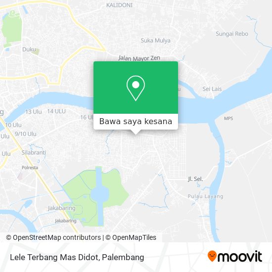 Peta Lele Terbang Mas Didot