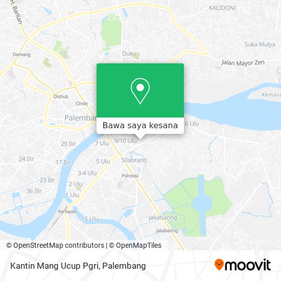 Peta Kantin Mang Ucup Pgri