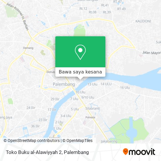 Peta Toko Buku al-Alawiyyah 2