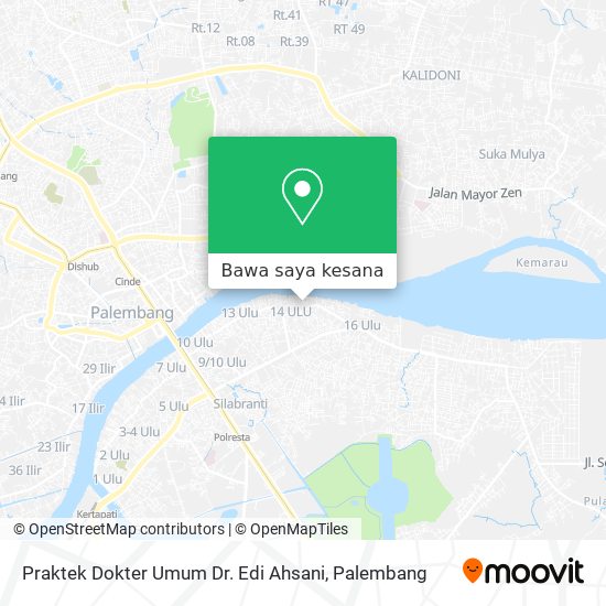 Peta Praktek Dokter Umum Dr. Edi Ahsani