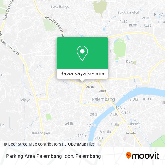 Peta Parking Area Palembang Icon