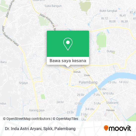 Peta Dr. Inda Astri Aryani, Spkk