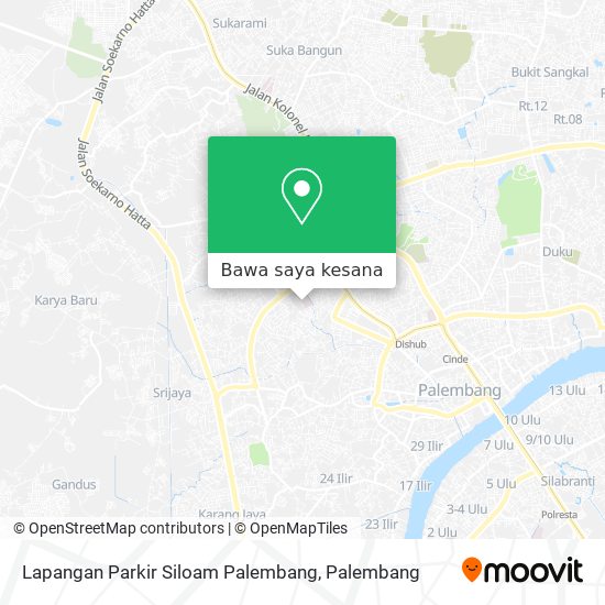 Peta Lapangan Parkir Siloam Palembang