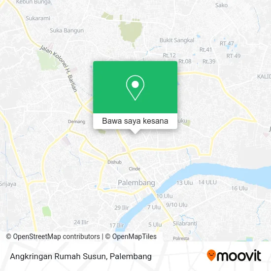 Peta Angkringan Rumah Susun