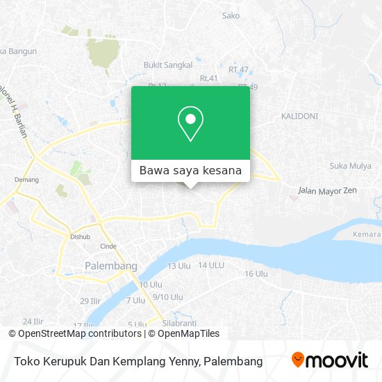 Peta Toko Kerupuk Dan Kemplang Yenny