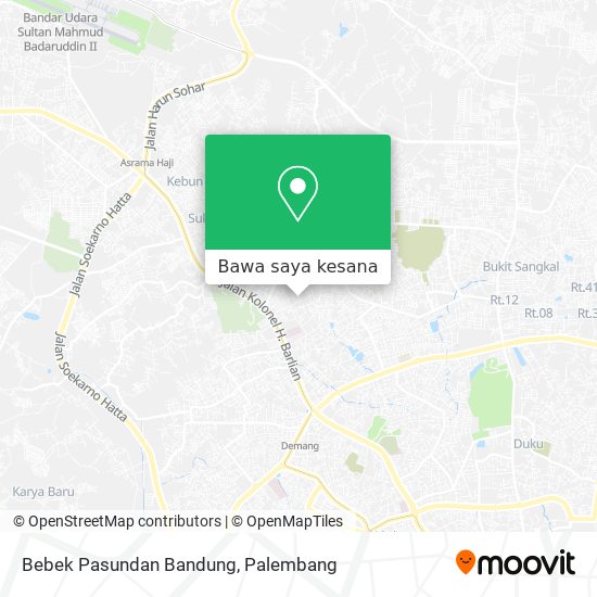 Peta Bebek Pasundan Bandung