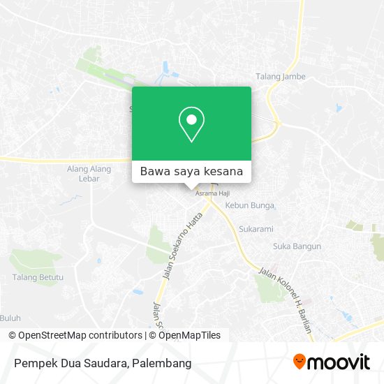 Peta Pempek Dua Saudara