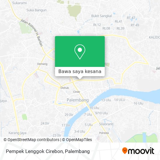 Peta Pempek Lenggok Cirebon