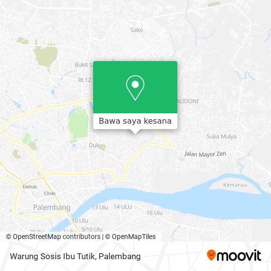 Peta Warung Sosis Ibu Tutik