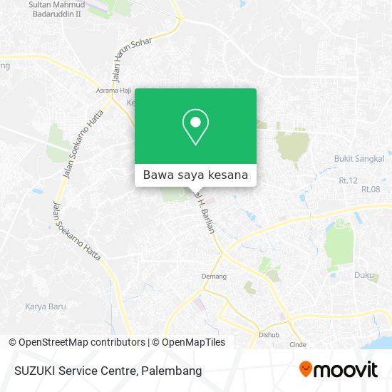 Peta SUZUKI Service Centre