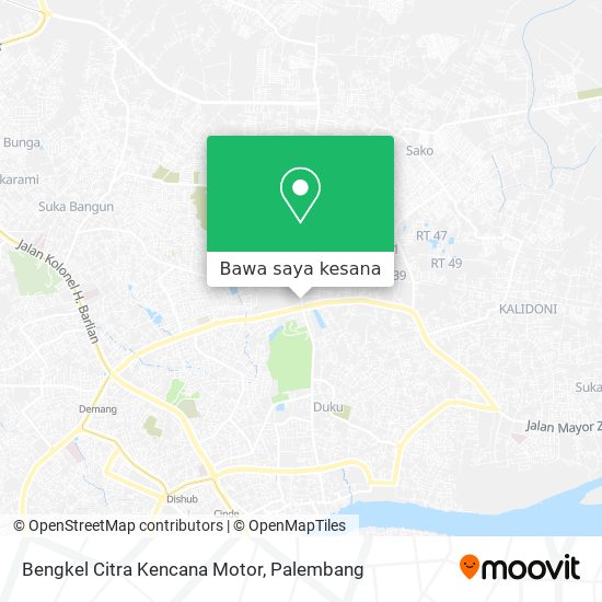 Peta Bengkel Citra Kencana Motor