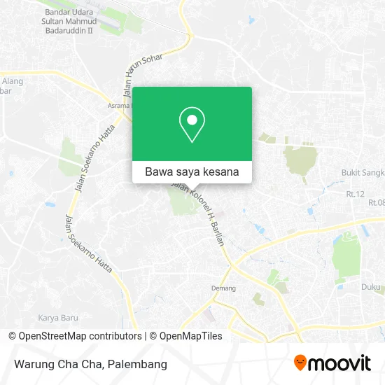 Peta Warung Cha Cha