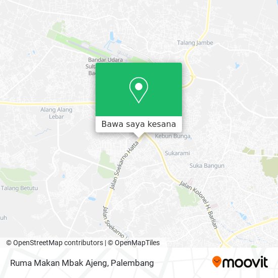 Peta Ruma Makan Mbak Ajeng