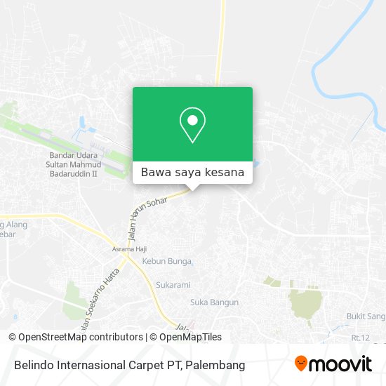 Peta Belindo Internasional Carpet PT