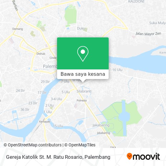 Peta Gereja Katolik St. M. Ratu Rosario