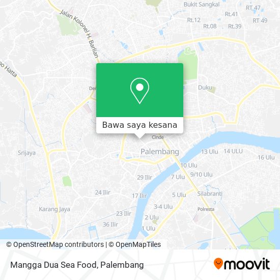 Peta Mangga Dua Sea Food