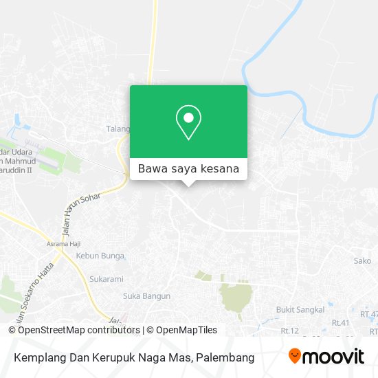 Peta Kemplang Dan Kerupuk Naga Mas
