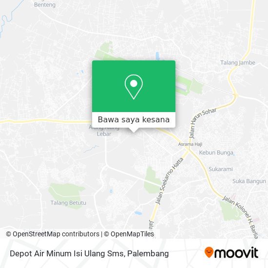 Peta Depot Air Minum Isi Ulang Sms