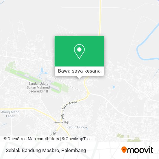 Peta Seblak Bandung Masbro