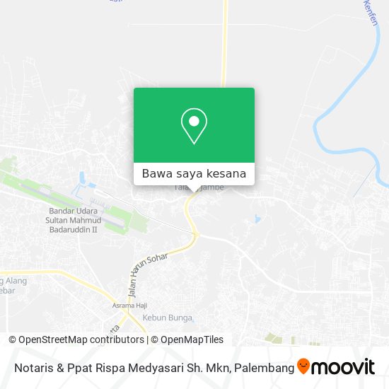 Peta Notaris & Ppat Rispa Medyasari Sh. Mkn