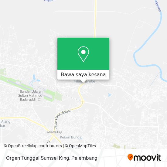 Peta Orgen Tunggal Sumsel King