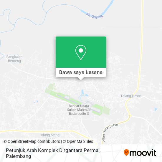 Peta Petunjuk Arah Komplek Dirgantara Permai