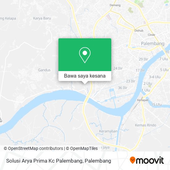Peta Solusi Arya Prima Kc Palembang